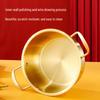 Lechu Huali Golden Stainless Steel Pot Set