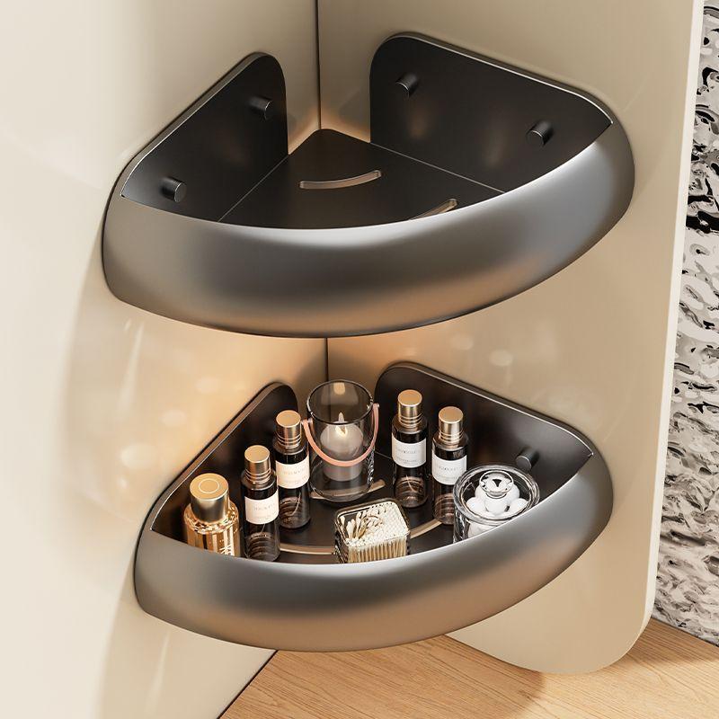 Bathroom Wall Storage Shelf With No Holes Required Design For Home Organization