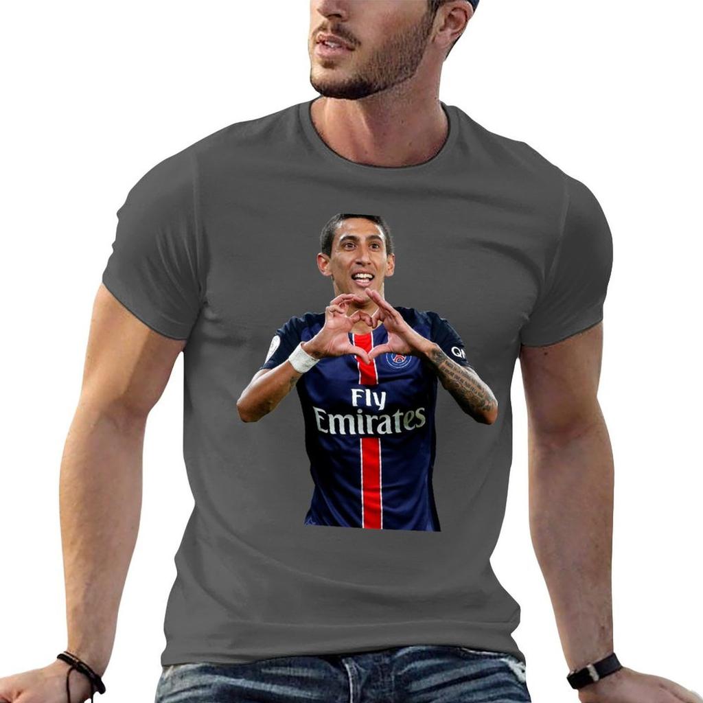 Angel Di Maria Celebration Goal Tshirt Sporty Casual Quick Dry Tshirt