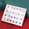 Weihnachts-Adventskalender 24 Tage Countdown Schmuckset für Mädchen Kinder Geschenk Inklusive 2 Armbänder 22 DIY