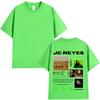 Rapper Jc Reyes 2025 Album Merch Tshirt Unisex Women Fashion Hip Hop Tshirts High Quality Cotton Short Sleeve T Shirts Streetwear