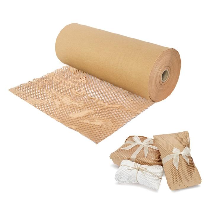 Packing Wrap Paper Roll Cushioning Protective Paper Paper Bubble Wrap Alternative for Shipping Breakables Packing