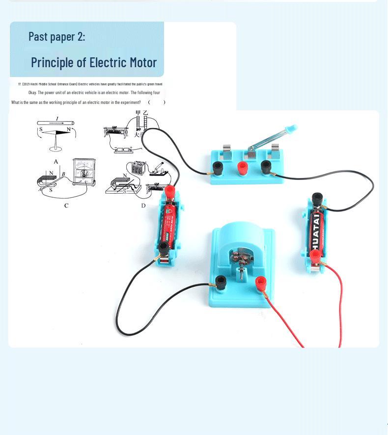 Electromagnetism & Optics Experiment Set for Junior High Physics