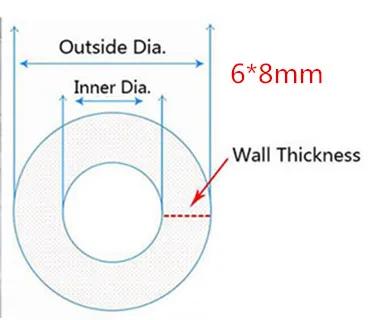 5 Meters Transparent Food Grade Silicone Tube 2 4 6 8 10 12 Flexible Garden Rubber Hose Aquarium Soft Tubing Silicone Pipe