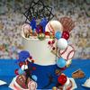 Sport-Thema Babyparty Baseball Kuchen Dekorationen Baseball Kuchen Topper Zubehör Für Jungen Männer