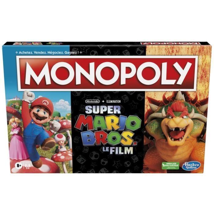 Monopoly Super Mario, le film - Jeu de plateau - A partir de 2 joueurs - Dès 8 ans