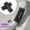1/2PCS Car Interior Car Roof Handle Plush Protective Cover For Civic Fit Accord City Vezel CR-V S660 Odyssey HR-V Insight