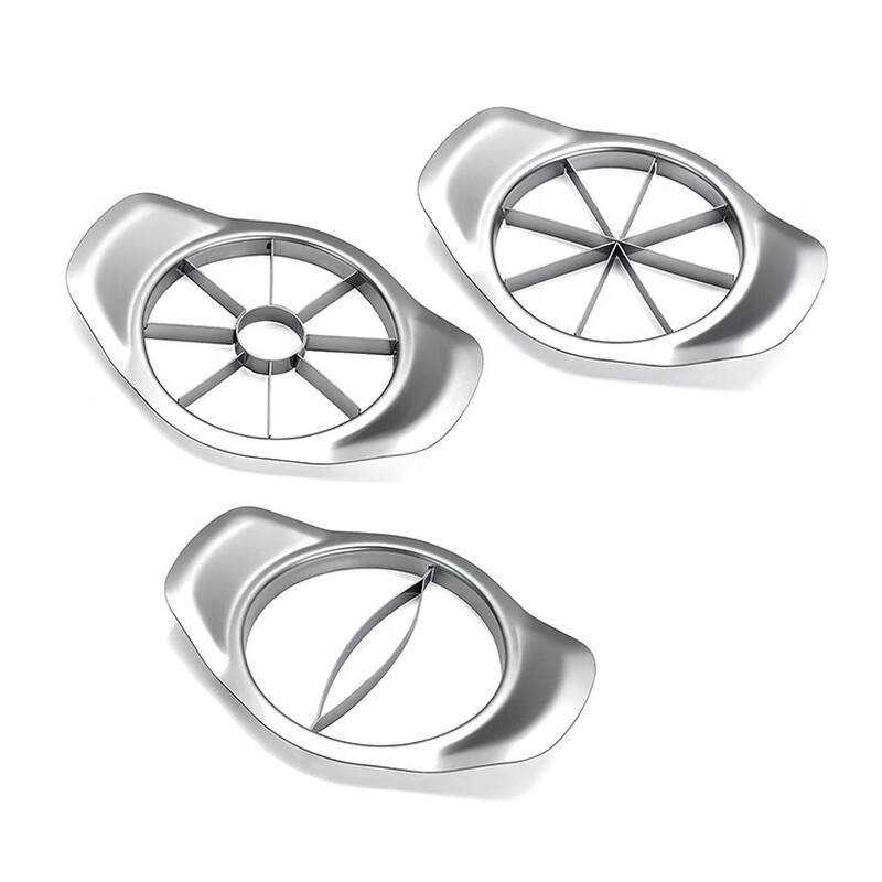Ruhan Edelstahl 6-Segment Apfelschneider & Mangoentkerner