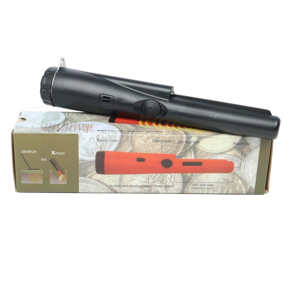 Semi-Waterproof Handheld Metal Detector - Orange, Green, Black, Blue Pinpointer