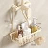 Bathroom Shower Caddy Shelf No Drill Storage Rack Shampoo Soap