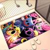Huggy Wuggy Print Rug, Washable Floor Carpet, For Entryway Dorm Laundry Room Office Study, Home Decor Birthday Christmas Gift