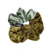 Elegant French Velvet and Satin Hair Band with Original Print and Exquisite Design