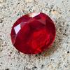50.00 Ct Natural Mozambique Red Ruby Oval Cut Certified Loose Gemstone