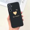 Soft Silicone Cases For Samsung Galaxy A54 5G A53 5G Case Samsung A23 4G 5G A12 A125F Bumper Shell Black Cat Stylish Coques Etui