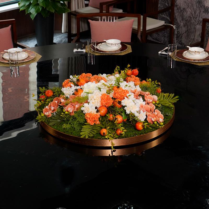 Luxury Hotel Round Table Artificial Flower Centerpiece Ornament