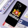 Georgia Flag For Oppo A17 A18 A94 A74 A54 A15 A38 A58 A78 A98 A40 A60 A80 A16 A76 A96 A57 A77 A5 Pro Case