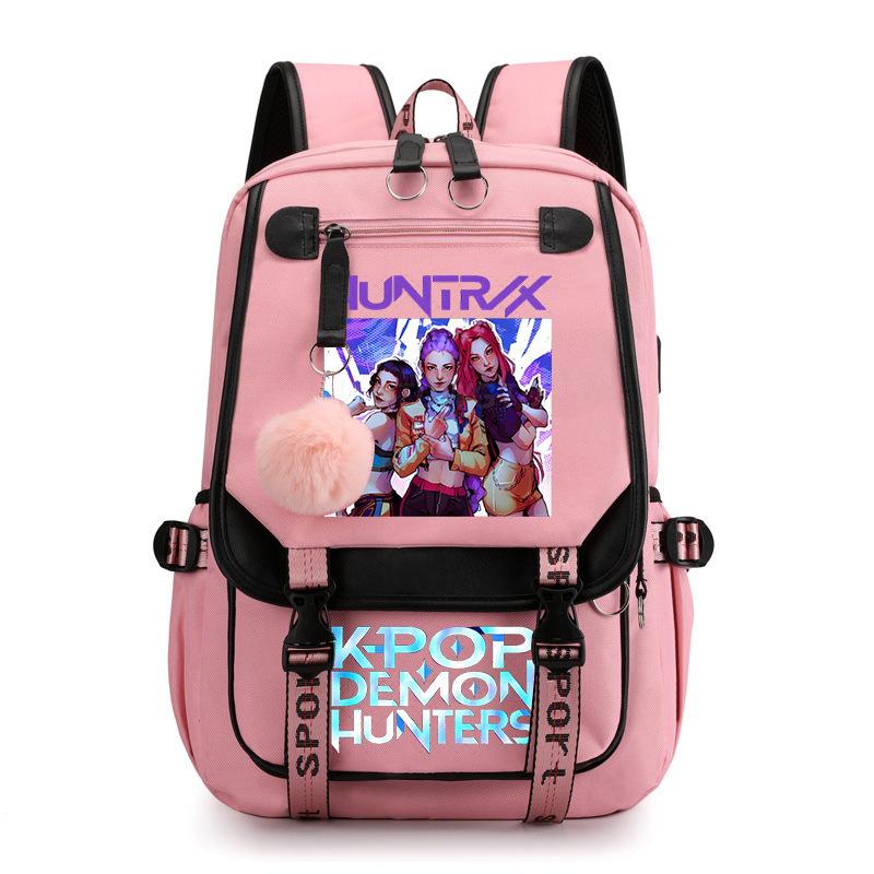 Witch Hunter Animation Cartoon Printed School Bag Large Capacity Junior High School Student Backpack