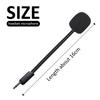 Microphones Replacement Mic for Quantum 400 Gaming Headsets, Detachable Headphones Mic Boom