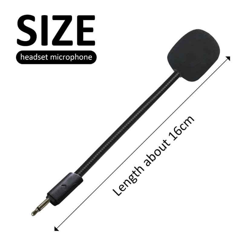 Microphones Replacement Mic for Quantum 400 Gaming Headsets, Detachable Headphones Mic Boom