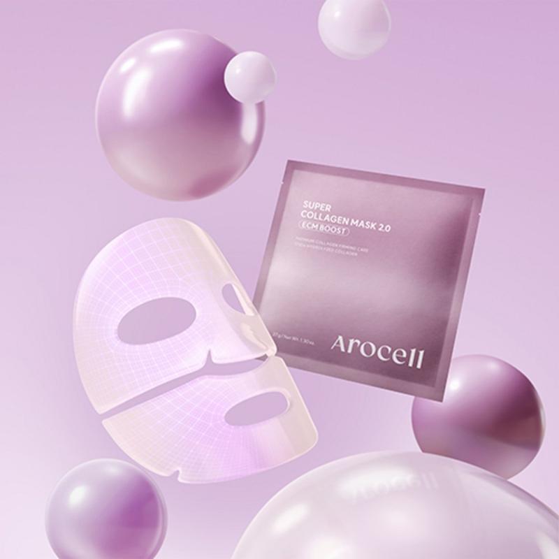AROCELL Super Collagen Mask 2.0 ECM BOOST 37g*4EA