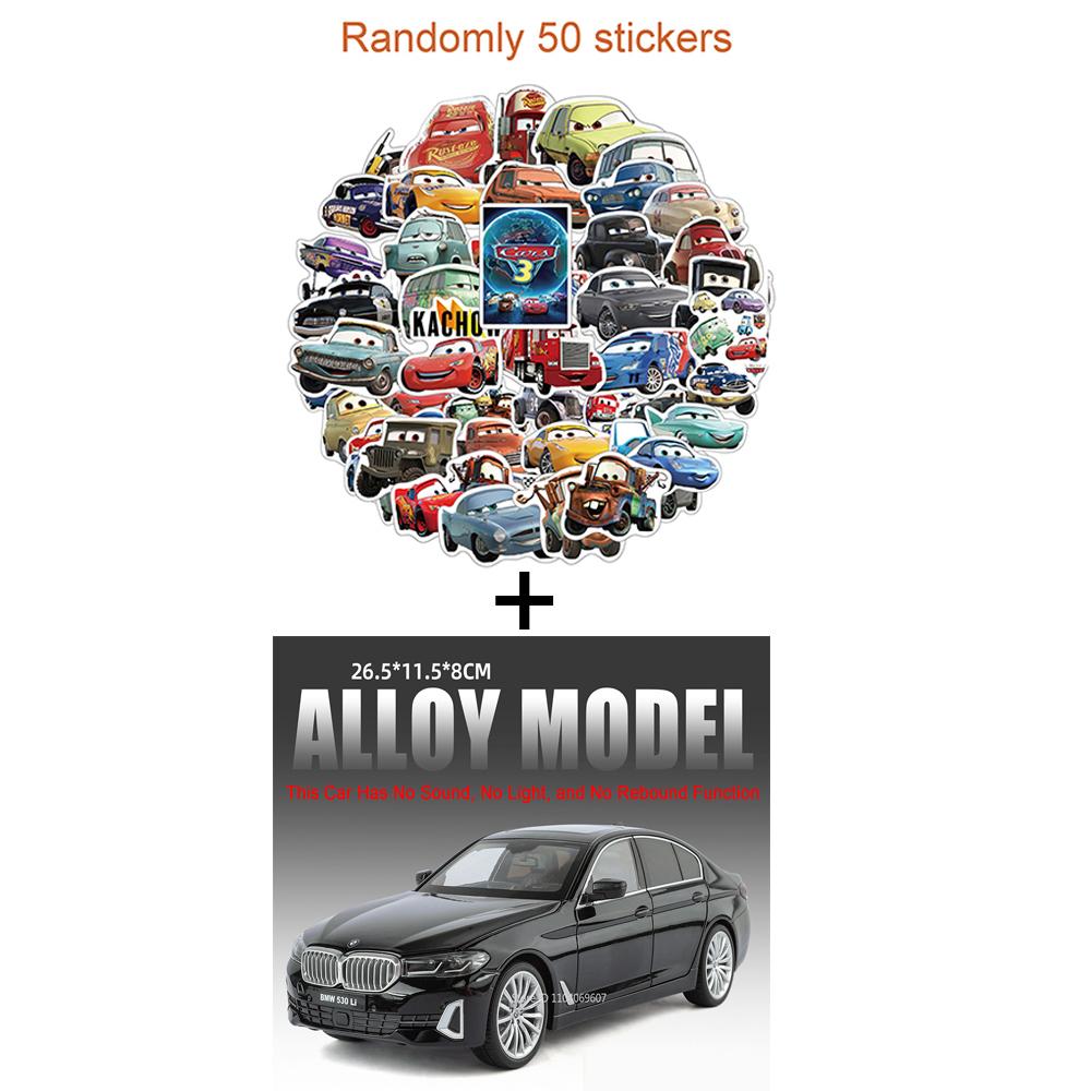 1:18 Scale 5 Series 530Li Toys Models Cars Alloy Diecast Rubber Tires Vehicle Removable Roof Miniature Car for Table Decoration