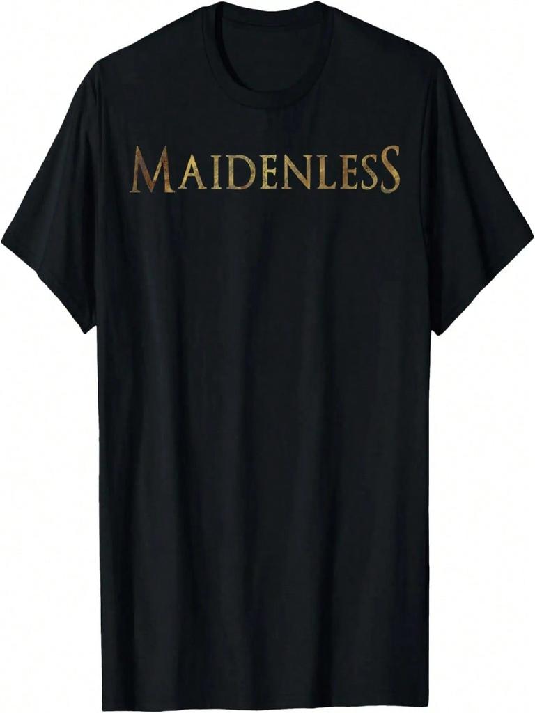 T-Shirt con Logo MAIDENLESS