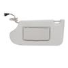 Sun Visor Replacement with Mirror and Makeup Light Stylish Grey Effective Sun Shielding Visor Board 