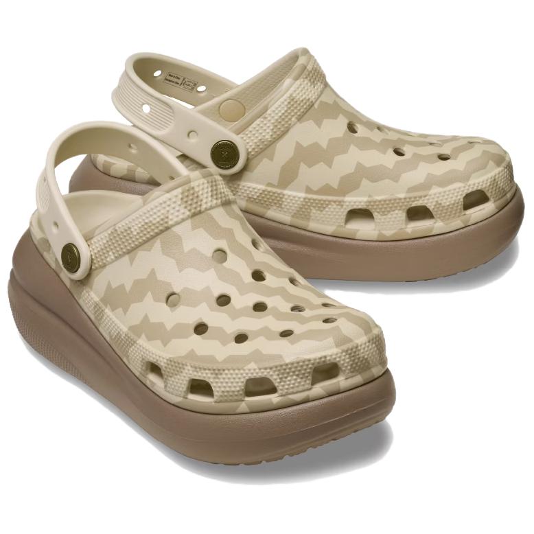 Crocs Mule Crush Easy Chic Confortable Simple Sabots Sabots Unisexes Marron 211974-2Q9