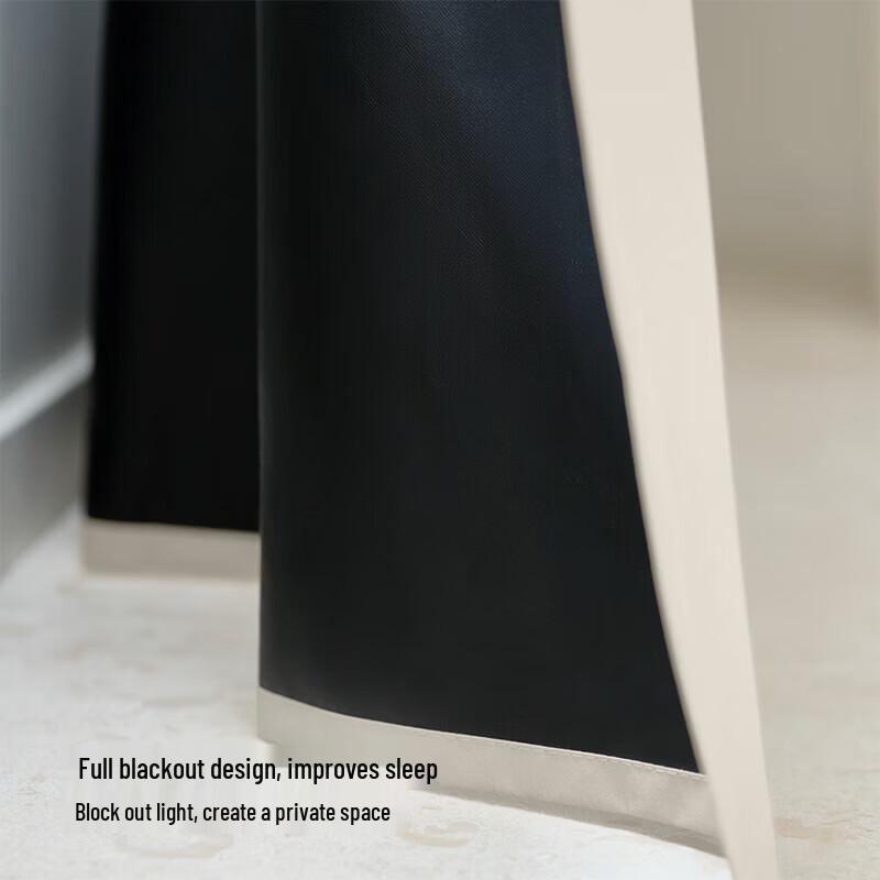 IKEA BERGENHET Blackout Curtain with Pleating Tape (210x250 cm)