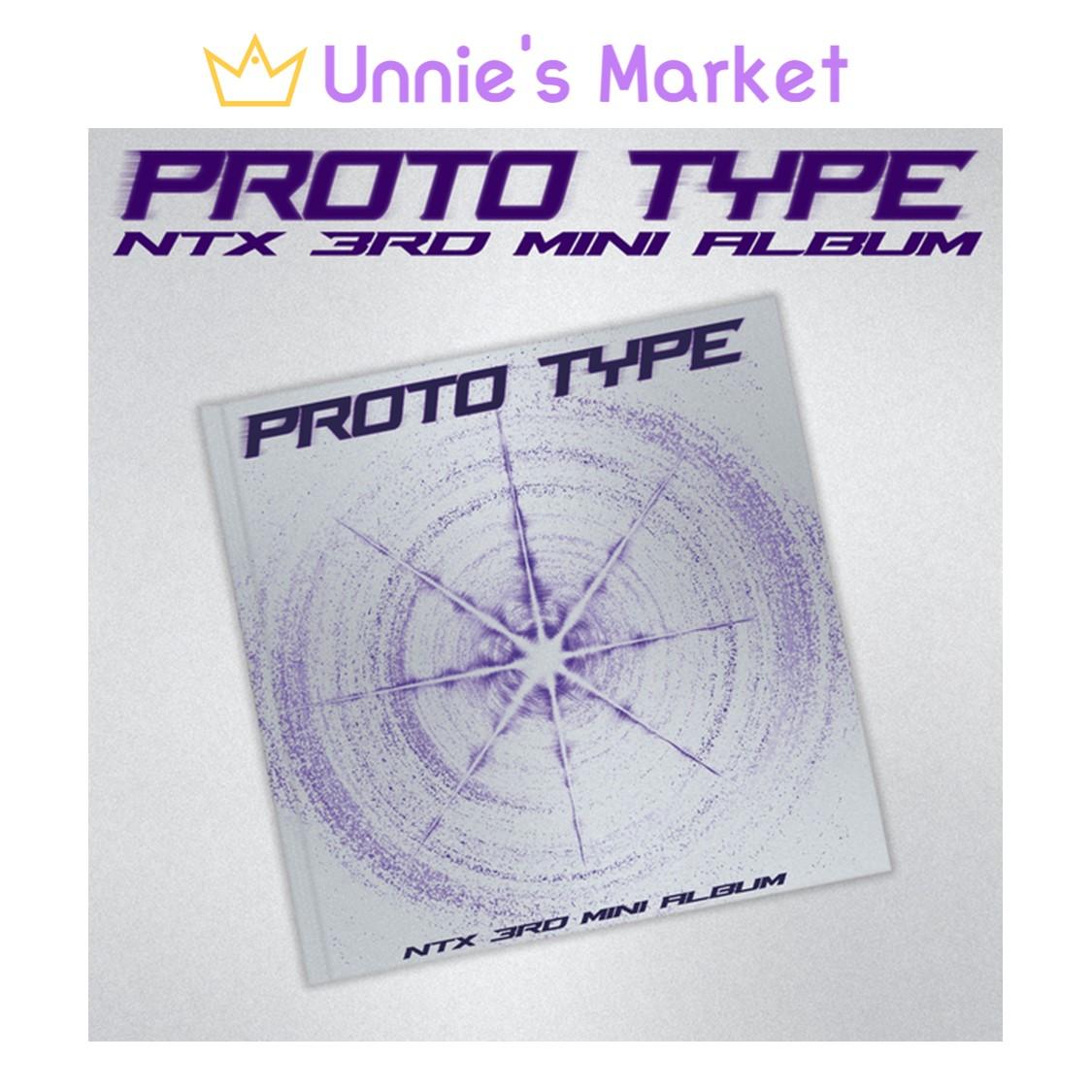 

NTX - ПРОТОТИП 3-й мини-альбом + Бесплатный подарок 1EA