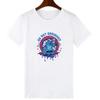 Funny Stitch Maleficent Print Creative T-shirt Summer Short Sleeves Popular Clothes T Shirt Unisex