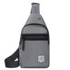 Men's breast bag high-end large-capacity shoulder bag outdoor sports and leisure versatile trend chest messenger bag