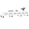 VidaXL TV Cabinet High Gloss White 150x36x30 Cm Engineered Wood 829174