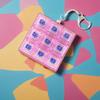 9 Taster Bærbar Tastatur Clicker Fidget Nøglering Sæt Knapper Til Sensorisk Stresslindring Ideel Til Kontor Rejse Legetøjspose Vedhæng