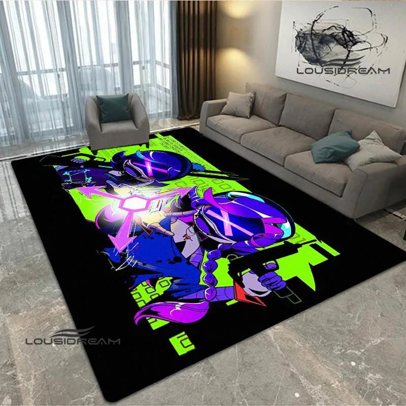 3D Murder-Drones Cartoon Printed Carpet Non-slip Carpet Washroom Floor Mat Fashion Yoga Mat Bedroom Decoration Birthday Gift