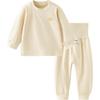 TONGTAI Baby & Kids High-Waist Thermal Underwear Set