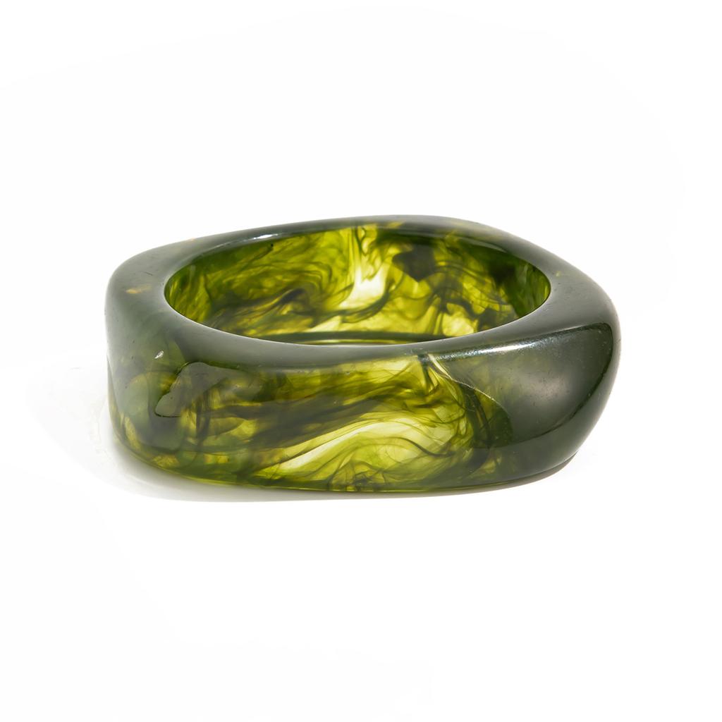 Exaggerated Wind Irregular Translucent Bracelet Female, Personalized Acrylic Geometric Bracelet