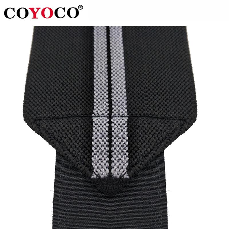 Coyoco Wrist Support Brace 1 Pair for Weight Lifting Gym Training Crossfit Powerlifting Wrist Straps Wraps