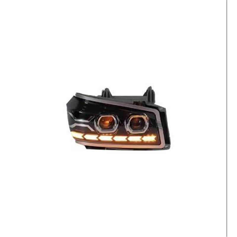 Dual-Lens Full LED Headlight for Sinotruk Howo 380/336, Super Bright Laser Focus Standard