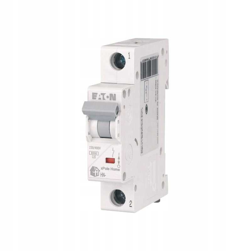 Eaton Wyłącznik Nadprądowy 6Ka 1P B20 20A