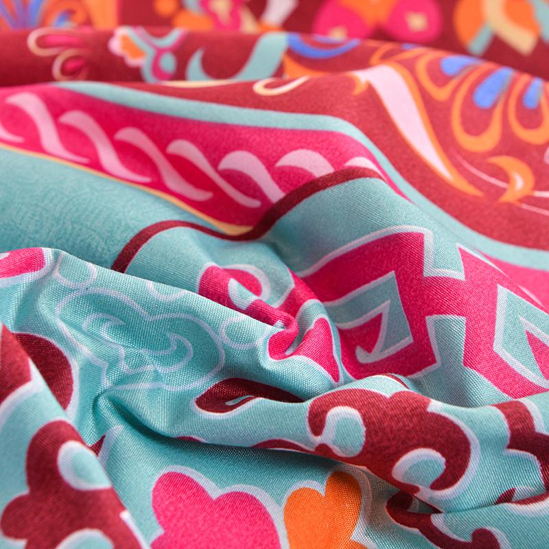 Skin-Friendly Duvet Cover Set Printed Style Comforter Cover 3Pcs Set Quilt Cover With Pillowcase Home Bed Cover Bettwäsche