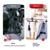Adjustable Book Bag Hanger With Balanced Weight Distribution for Classrooms Home Office Storage
