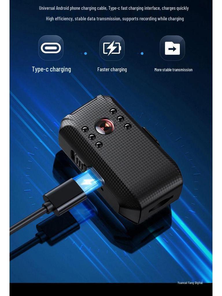 High-Definition Sports Collar Camera - Portable Thumb Video Recorder