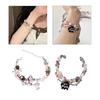 2023 Korean Black Cat Heart Star Bracelet Women Light Luxury Design Exquisite and High Quality Double Layer Jewelry