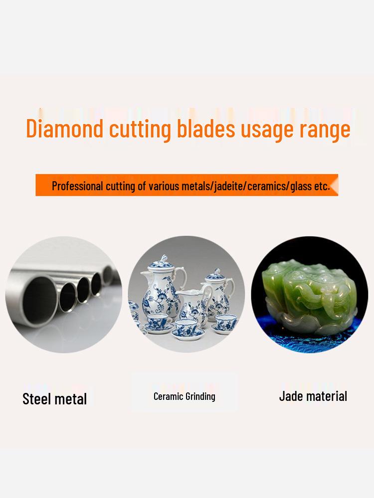 Carborundum Small Cutting Disc for Electric Grinders - Ideal for Caulking, Glass, Jade Polishing, and Grinding.