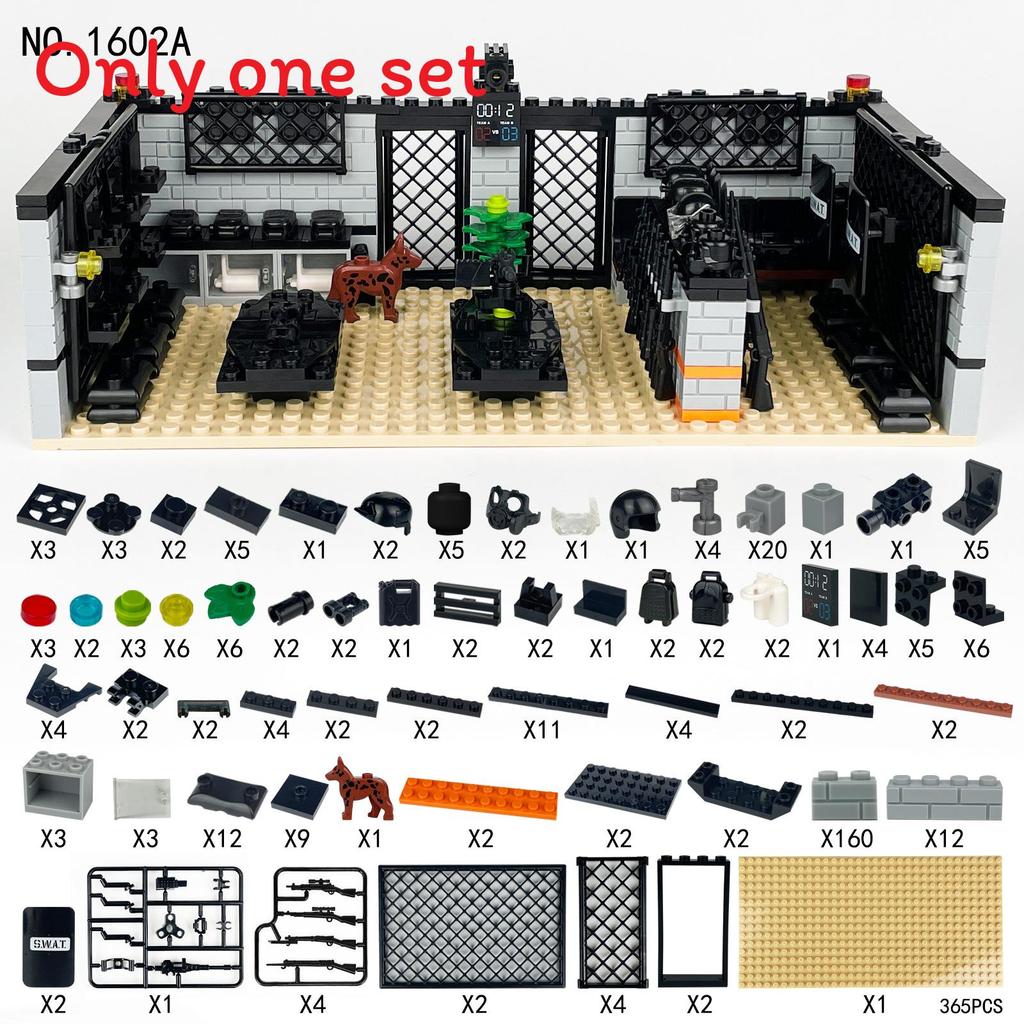 Military Scene Building Blocks With Abs Plastic For Kids And Collectors