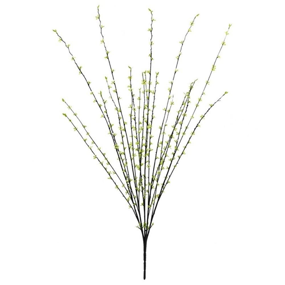 Floating Branch Willow Sprout Plants Real Touch Green Plum Bouquet Simulation Green Plant Homestay