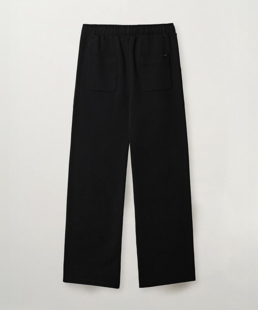 Seteo Fatigue Cargo Sweatpants Black (Type B)