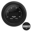 Oil Pressure Gauge Kit 2‑1 16in 52mm Ultraslim 15PSI Red LED Accurate Stable Antishock Fuel Press Meter