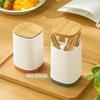 Toothpick Box Semi-automatic Toothpick Holder Home Personalized Creative Cotton Swab Toothpick Box Storage Box